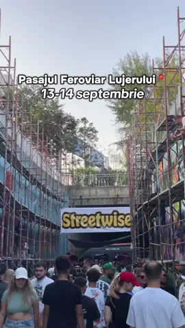 Weekendul acesta la Pasajul feroviar Lujerului prinde culoare la Streetwise festival🎵🎨🛤️   #streetwise #parculliniei #sector6 #bucuresti 