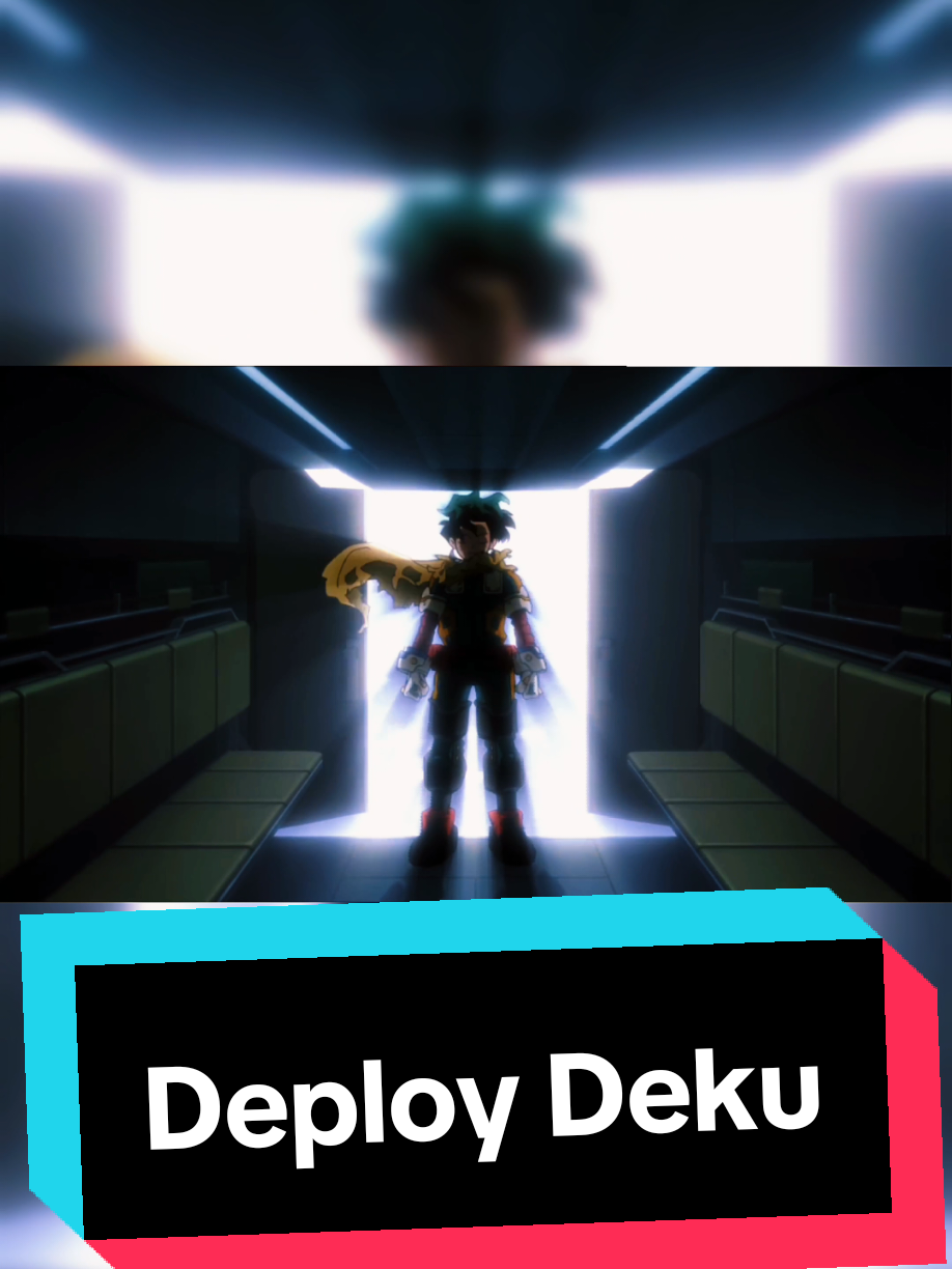 Deku getting deployed has so much aura! he captured the Him moment perfectly #anime #himanime #animefyp #deku #myhero 