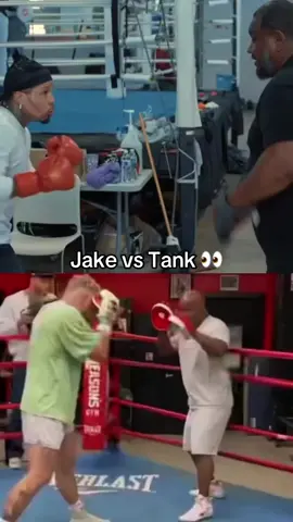 Yall got Jake or Tank winning? (h/t sourceofboxing/IG) 👀 #jakepaul #gervontadavis #boxing 