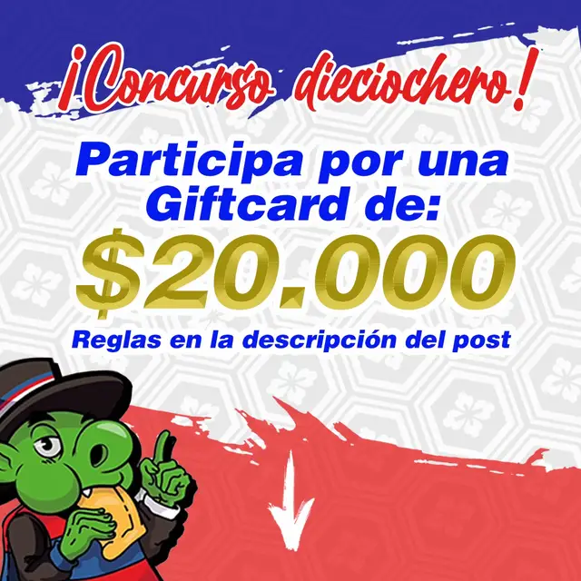 ¡Atención mi gente Goblinera! 🍷🥩 Se viene un concurso pa’ que se luzcan con su grito dieciochero🇨🇱🇨🇱🇨🇱 👉 La cosa es simple: 1️⃣ Graba un video diciendo: “¡Este es mi grito para Club del Goblin!” 2️⃣ ¡Y de ahí te mandas tu mejor uyuiiiiiiiiiii! 🗣️ 📩 Nos mandas el video por interno al instagram, (Hasta el 20 de Septiembre)  Después de eso nuestro jurado de élite seleccionará los mejores tres, que serán compartidos en las historias. El más votado ganará en instagram ganará 👑✨ Así que ya saben,afinen la garganta y den lo mejor de ustedes! Uyuiiiiiiiiii!!!!!!!!!!!!! 🍻🇨🇱💪💪💪💪 . . . . #chile #valparaiso #santiago #Anime #fiestaspatrias 