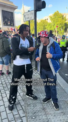 Do you guys think the world is ending in front of our eyes? 😳 #jesus #christian #edl #protest #fyp @Cinz 🤴🏾🔵 