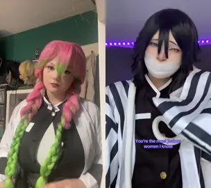 #duet with @Nao Uzumaki #demonslayer have an old draft until I can film again #cosplay #hashira #mitsurikanroji  