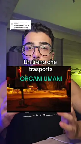 Risposta a @sionmek Un treno che trasporta organi umani #creepyvideos #videohorror #videoinquietanti 