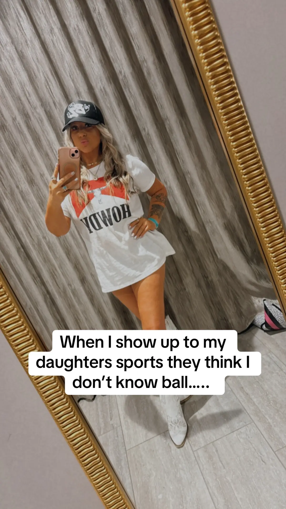 They don’t think I know ball!!!! #daughter #sports #cheer #volleyball 