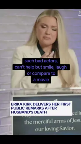 charlie kirks grieving wife 🤨