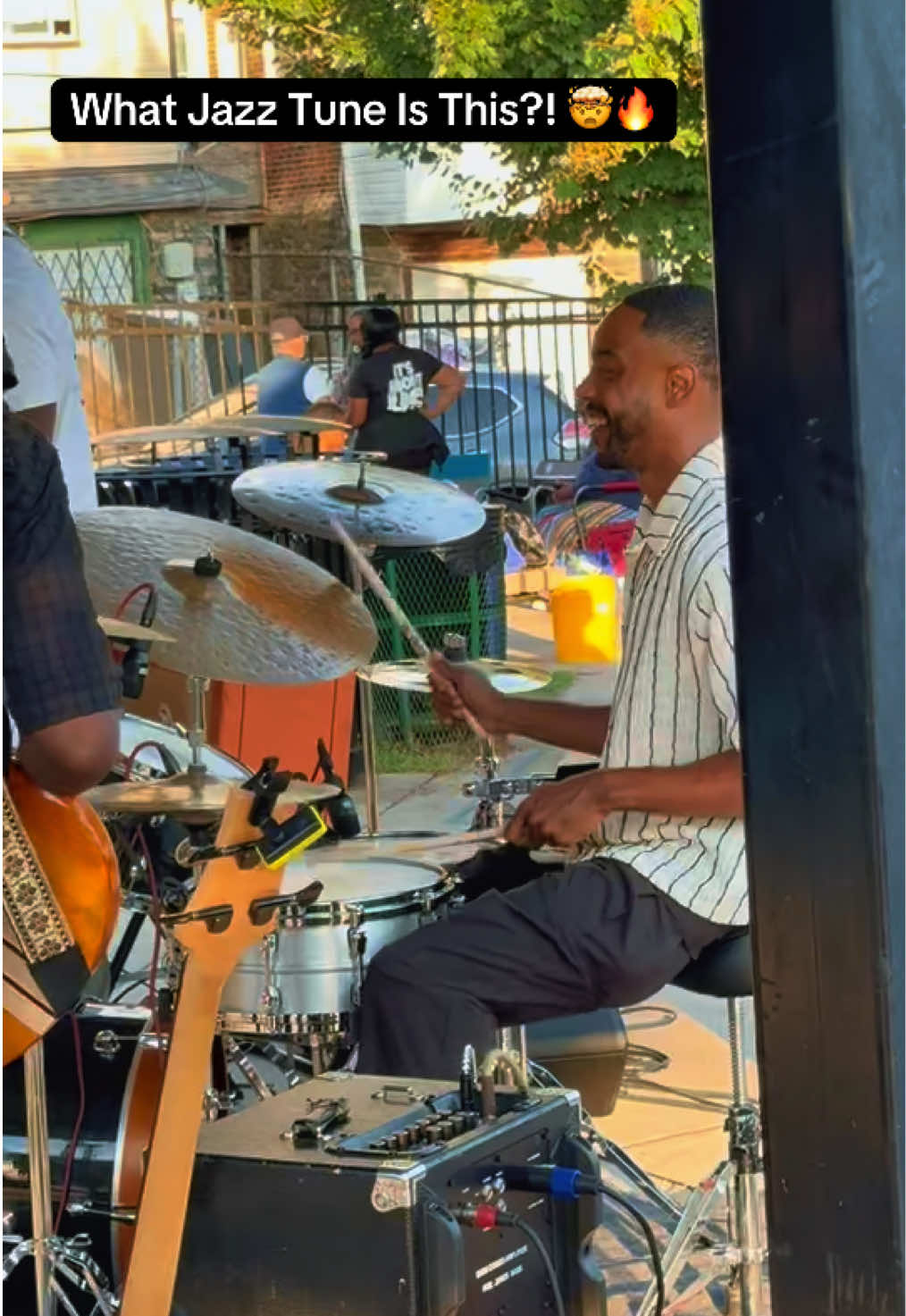 What Jazz Tune Is This?! 🤯🔥#drums #drummer #fyp #foryoupage #drumsolo 