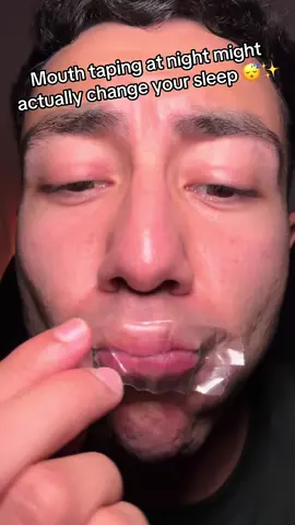 I was skeptical at first… but mouth taping at night has me waking up refreshed, no dry mouth, and even snoring less. This mouth tape makes it simple 💤 #BetterSleep #MouthTape #zzsleep 