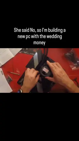 She said No, so I'm building a pc with the wedding money  #gaming #pcgaming #pcbuilding #pcbdesign #henrycavill 