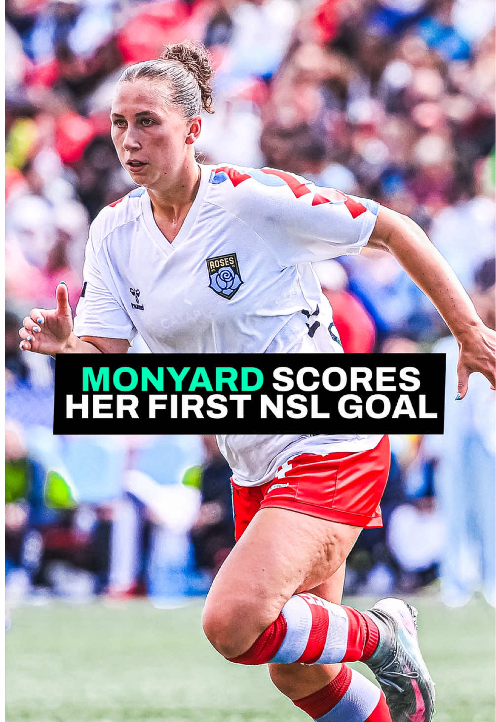 Claire Monyard is at the right place at the right time for her first NSL goal 🎉