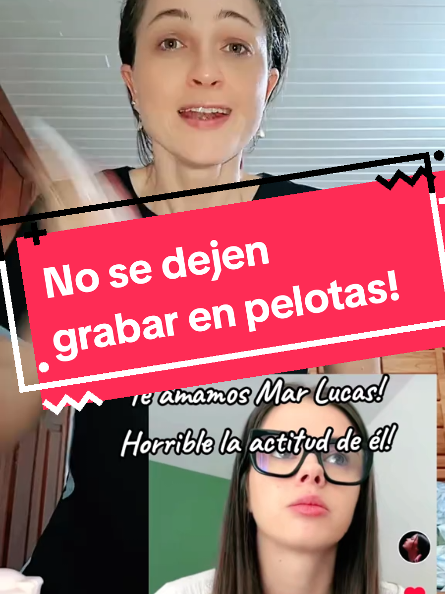 No se dejen grabar en pelotas chicas! #lamisionerita 
