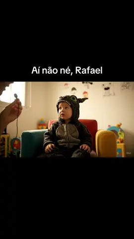 Aí não né, Rafael😂 #ia #meme #bebe #rafael #pai 