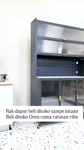 lemari dapur minimalis  link di bio no. 4249 #lemaridapur #lemariminimalis #rakdapur  #perabotanrumahtangga #fyp 