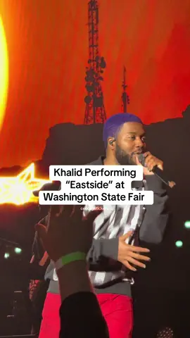 Eastside live at Washington State Fair @Khalid #khalid #concerts #eastside #washington #fyp 