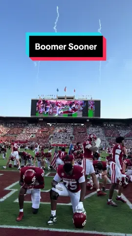 One of the best atmospheres in #CollegeFootball ? #boomersooner #oufootball #oklahoma 