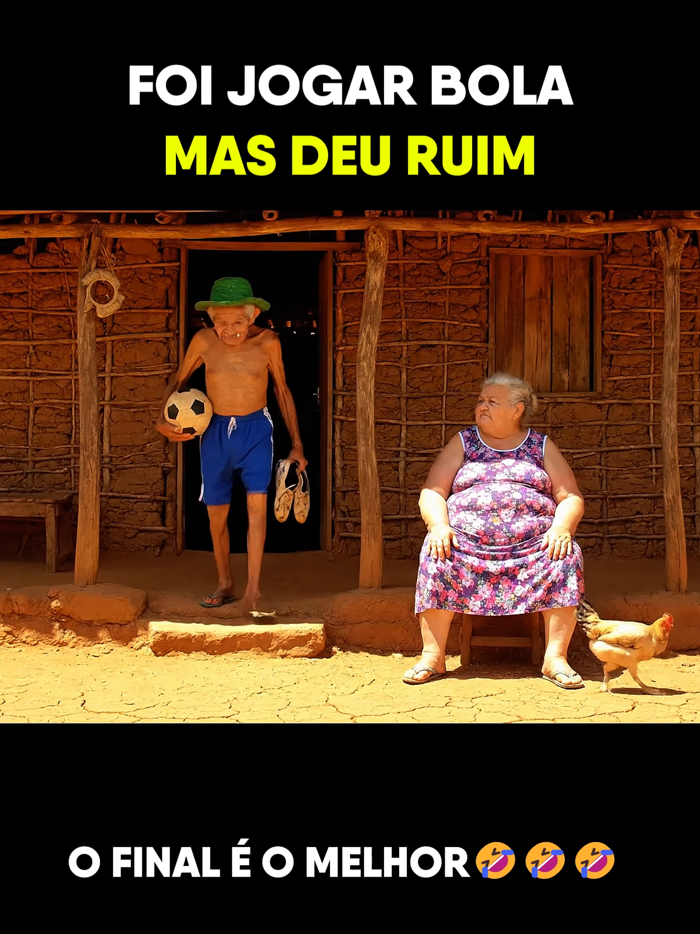 HOJE DEU RUIM #Comedia #veo3 #piada #nordeste #velho #mentira