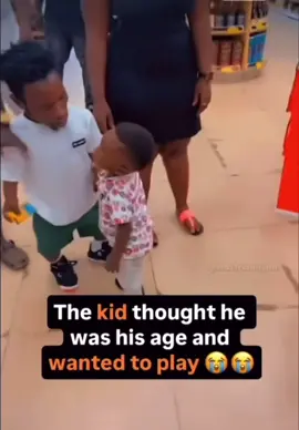 The kid thought he was his age and wanted to play 😭😭😂😂😂😂 FOLLOW THE PAGE FOR MORE !  #laugh #funnyvideos #viralvideo #enjoy #follow 