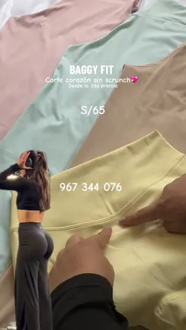 Baggy Fits premiun  Tela Nylon Spandex con textura piel de durazno, comprime vientre bajo  #baggyfits #flowpants #baggyrosa #legginsrecto #legginssinscrunch  