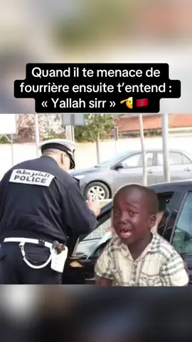C’est réel 😂 #casablanca #police 
