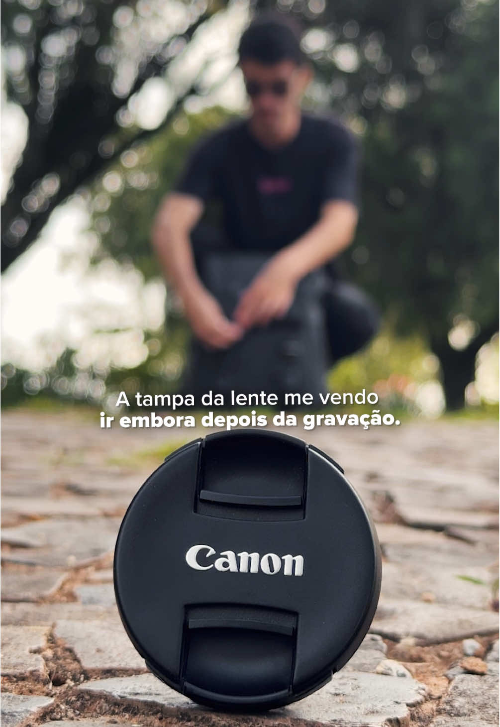 Pelo menos a lente e a câmera ficaram na mochila 😅 #producaodeconteudo #videomaker #fotografo #produtordeconteudo 