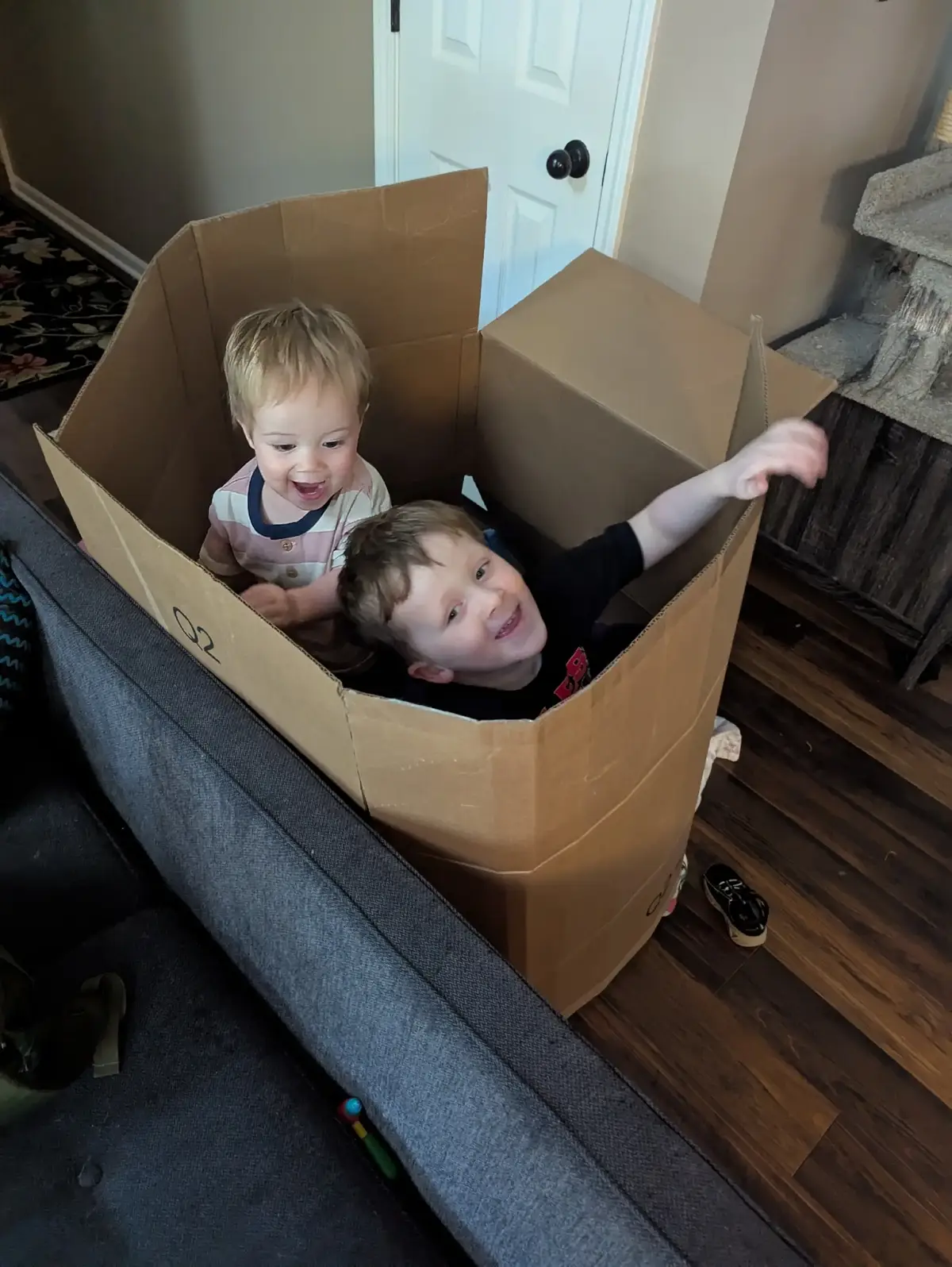 made myself cry. nbd  🤸‍♂️ Activities they enjoyed: playing in the sand, building cardboard forts, building Legos with daddy, exploring new places 