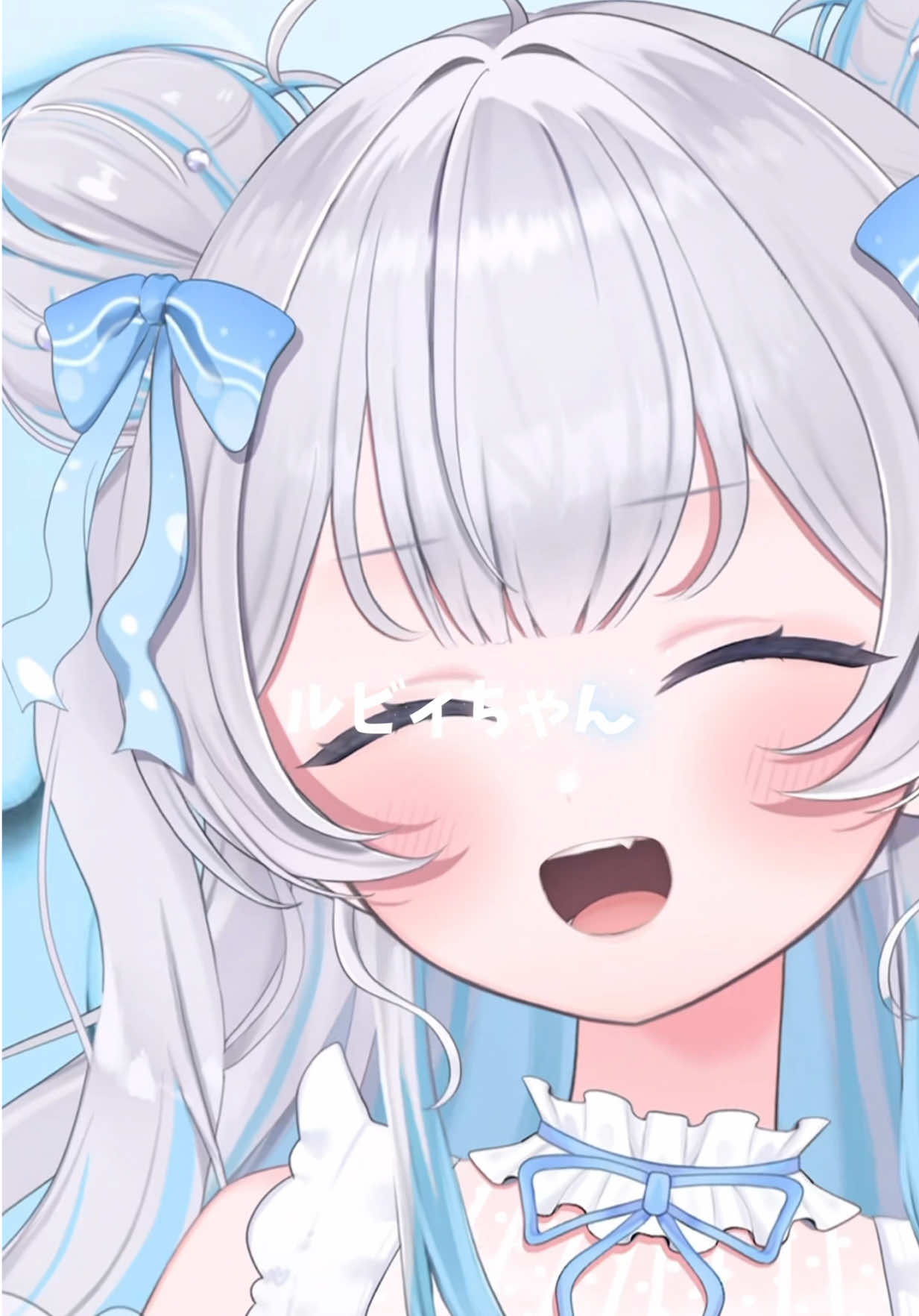 ルビィちゃーん！🩵#vtuber #vtoker #新人vtoker #新人vtuber #vtuberespañol #vtuberindonesia #animation #アニメーション #japan #歌ってみた #cover #ラブライブ #AiScReam #gamestars 