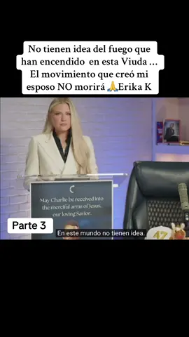 #erikakirk #kirk #charliekirk #cristianos #republicanos  