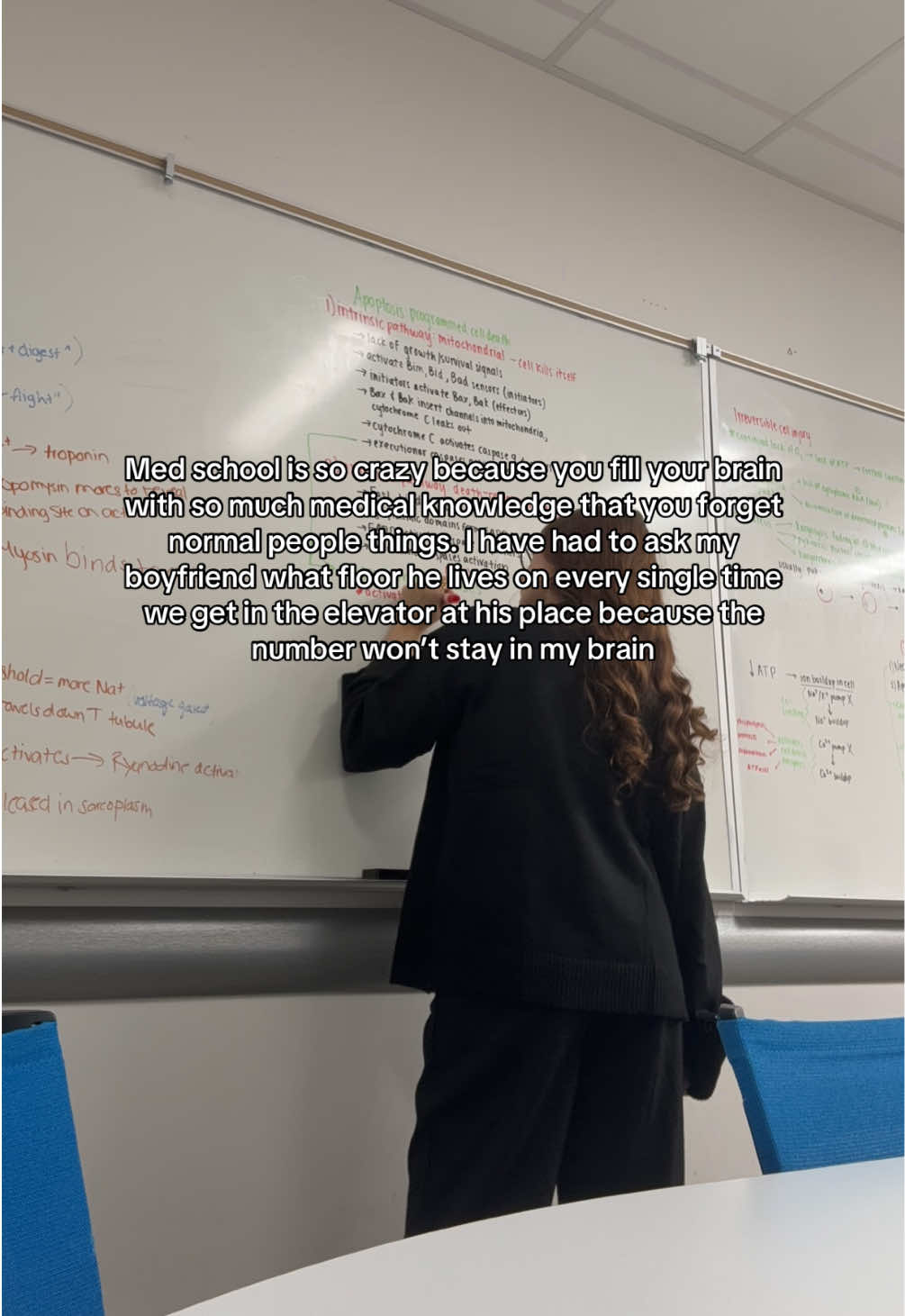 Med school is driving me insane😭 I swear you only have so much space in your brain for important things I’m now very lalalala when it’s not school related #medschool #medstudent #fyp #studytok #viral 