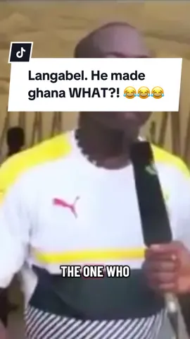 One of the greatest Langabel interviews of all time 😂😂😂 #langabel #ghana #funny #fyp #africa @George Ekow Chestnut you are a LEGEND!