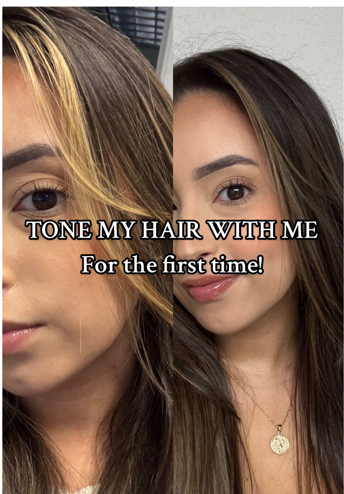 Toning my hair for the first time!  I used @Wella Professionals products using the shades 6N and 7N and the 10v developer. Thank you to @sally for always being that girl when it comes to last minute hair transformations! 