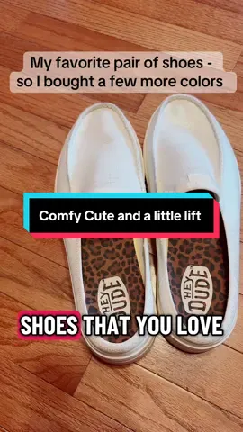 Style + comfort + that little lift 👟🙌 The Hey Dude Austin Lifts are the upgrade my closet didn’t know it needed! Would you rock these?  @HeyDude  #comfy  #AustinLift #comfyshoes  #TikTokFashion  #fyp 