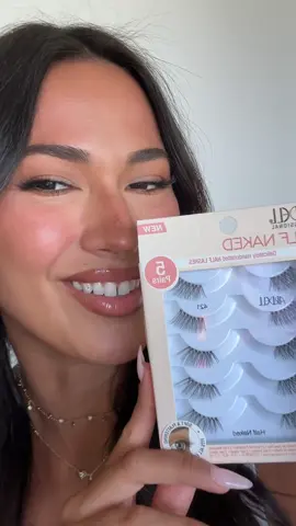Easy lash application in just seconds 😍 @katherinelaprell is wearing our Half Naked Lashes for that perfect no makeup makeup look ✨ Available @ultabeauty 💖 #halflash #nomakeupmakeup