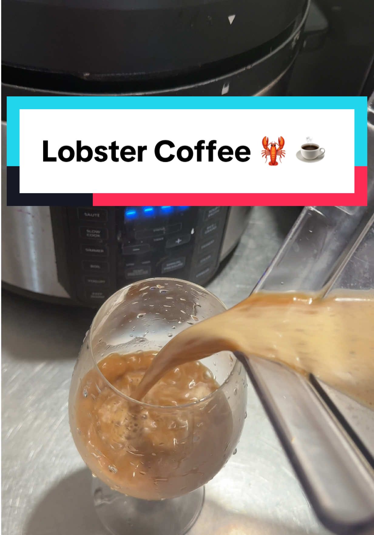 Lobster Coffee! #lobster #coffee #mct #robertlove #robertwblove 
