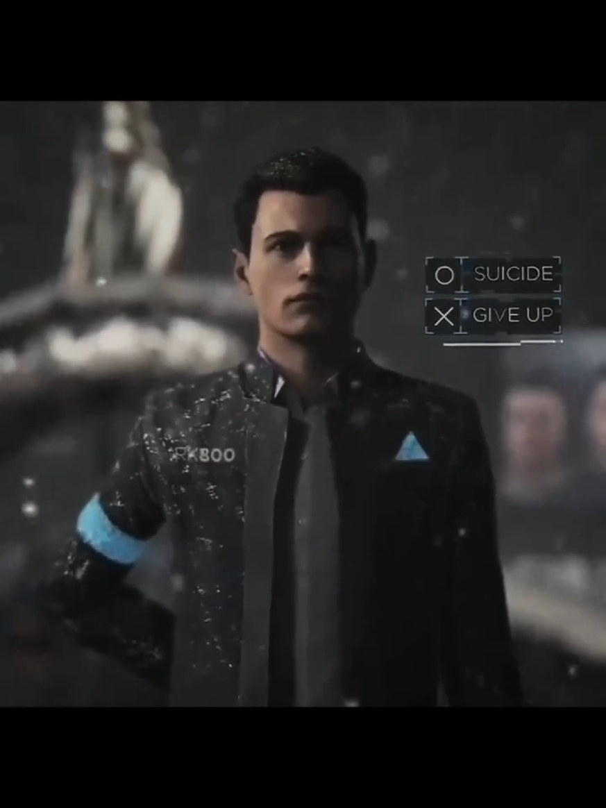 Connor😭 #games #detroitbecomehuman #connor #decision #sadvideo 
