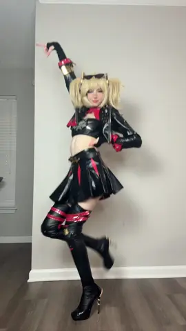 I almost kicked a hole into my wall on the first take of this video🧍‍♂️ #burnice #cosplay #zenlesszonezero #dancetrend #zzzero 