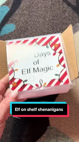 A little Elf magic  #elfontheshelf #elf #magic #tiktok #tiktokshop 