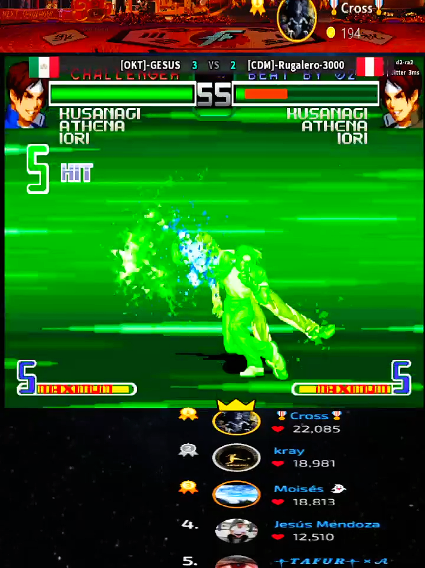 Kof2002 magic plus 3 #KOF2002 #THEKINGOFFIGHTERS2002 #KOF2002MAGICPLUS2 #GEEZYKOF #LIVEIncentiveProgram 