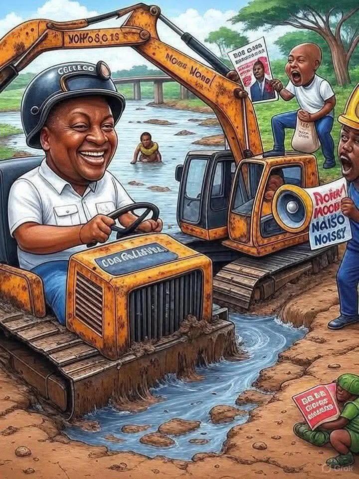 The Real Galamsey kingpins are in town 😆😂