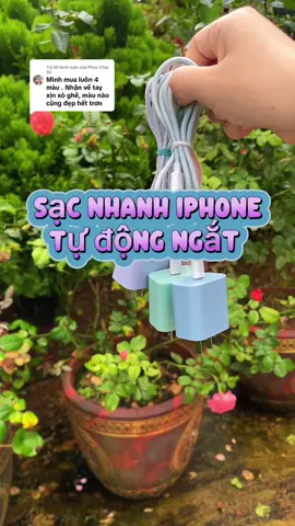 Trả lời @Phúc Chia Sẻ  @PHÚC NGUYỄN Bộ sạc nhanh IPhone 20w màu nào cũng siêu xịn #phucshop#sacnhanh #sacnhanh20w #sacnhanhiphone #sacnhanhiphone20w #phukiendienthoai #tiepthilienket #viral #xuhuongtiktok #thinhhanh 