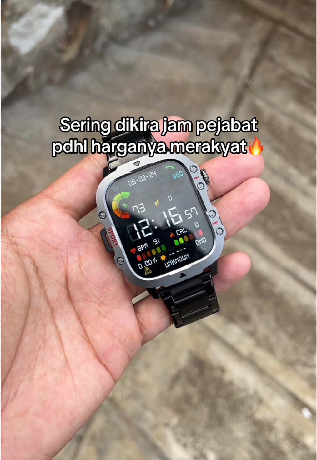 Fitur lengkap sudah bisa conect strava #smartwatch 