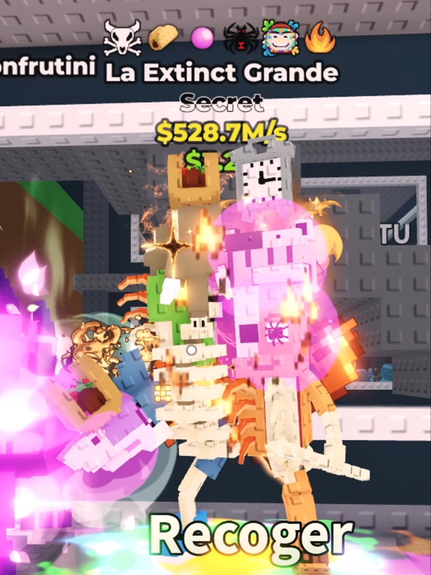 LA GRANDE EXTINCION DE 500M☠️🦈👟#robaunbrairont #robloxgames #robloxfyp #AJOuwu #brainrot #lagranextincion