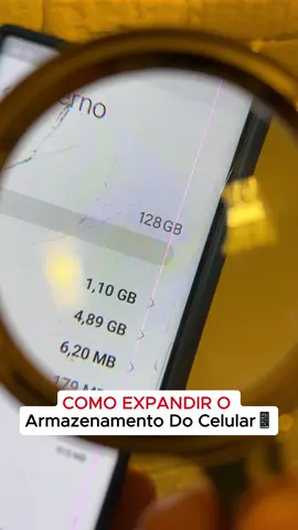 Como expandir o armazenamento do celular #celular #dicasParaCelular #CelularRapido #TurbinarCelular 