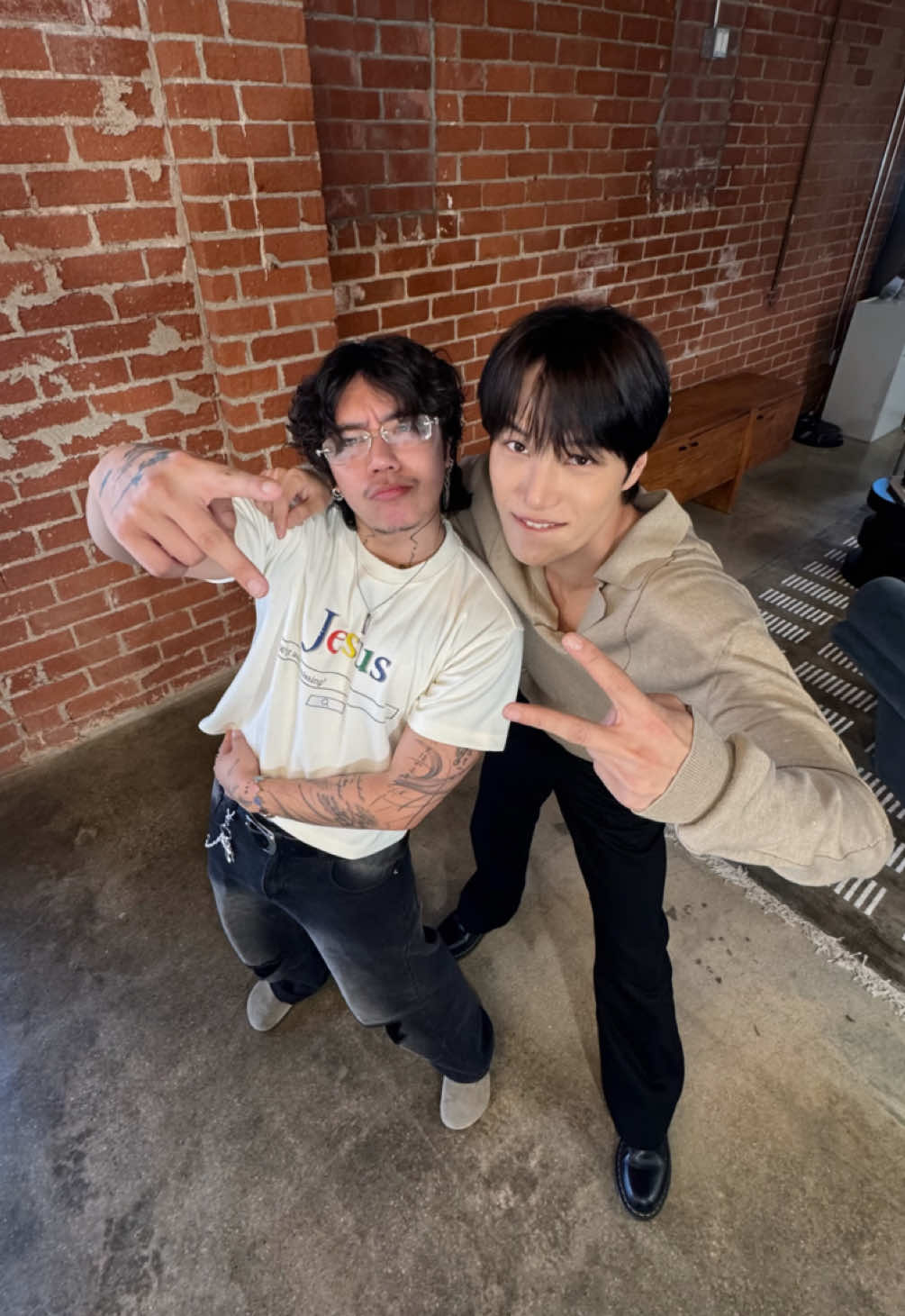 w the broo @EXO #KAI 