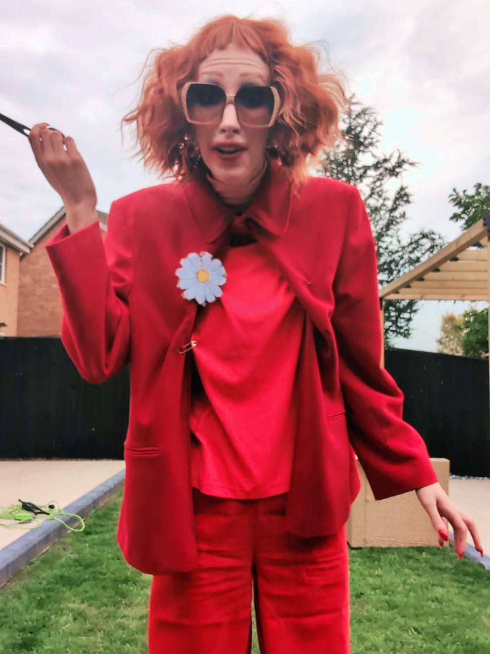 I wish I'd got more footage of Gladys 💔 #cosplay #weapons #weaponsmovie #weapons2025 #auntgladys 