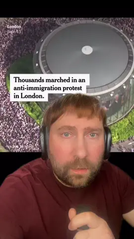 9/13 - 8PM ET — 150,000 people in the United Kingdom attend a far right rally in central London. #rightwing #breakingnews #unitedkingdom #london #protest 