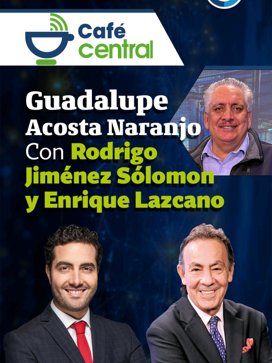 En Café Central, @Rodrigo Jiménez  y Enrique Lazcano conversan con Guadalupe Acosta Naranjo sobre el Paquete Económico 2026, los nuevos impuestos a refrescos y cigarros, el gasto social y los retos de la oposición. Además, Acosta Naranjo comparte su visión sobre Somos México y el rumbo político del país. Ve la entrevista completa en nuestro canal de YouTube, nos encuentras como EjeCentralTV. #EconomíaMéxico #GuadalupeAcostaNaranjo #SomosMéxico #PaqueteEconómico2026