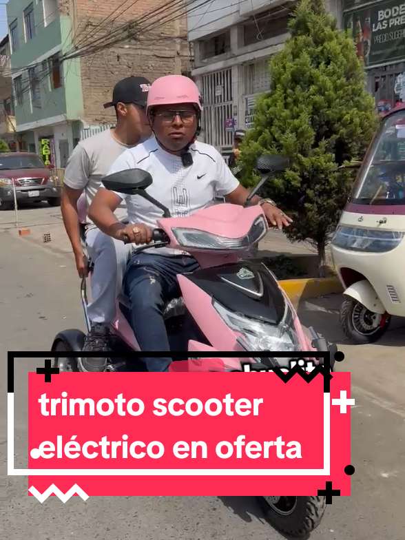 🚨 *TRIMOTO SCOOTER EN VENTA 1500W*     907383082  🛵 Material: acero de alto carbono pintado  🪫 Capacidad de batería de 60V 20Ah  📏 Autonomía: 55-60Km ⚡Velocidad máx: 50Km/h  ✅ Motor 1500W  ✅ Colores: negro, rojo, plateado, rosado y azul   ✅ Batería de plomo grafeno  ✅ Aro 10”    ✅ Amortiguación delantera: resorte reforzado y resorte auxiliar   ✅ Amortiguación trasera: resorte  ✅ Freno de disco delantero y trasero  ✅ Faros led  ✅ Doble control remoto   ✅ Alarma   ⏱️ Tiempo de carga 5h - 6h  ✅ Carga máxima: 280Kg Accesorios: Casco + espejos 🫡 #electrica #motoelectrica #trimotoelectrica #limaperu🇵🇪 #trimoto 