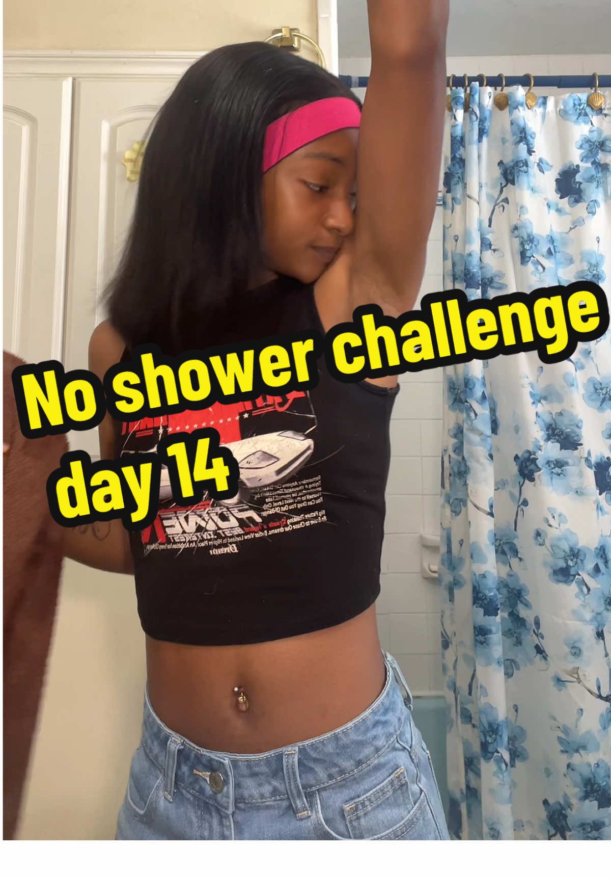 Who needs a shower when you’ve got this? 😂 #NoShowerChallenge #Scrubz #FunnySkits #CleanVibes