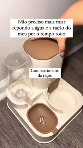 Bebedouro com Comedouro Alimentador de Ração Automático Pet Cães Gato com 29% de desconto!  Link nos comentários. #pet #pote  #linkadinhos #achadinhos #comedouro 