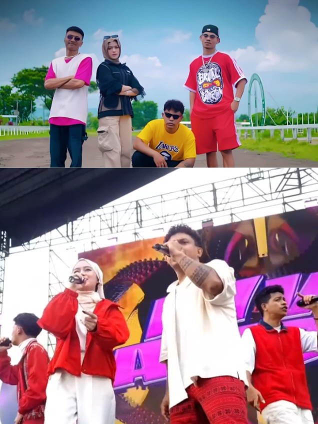 SILET OPEN UP (FEAT. JACSON ZERAN, JUAN REZA & DIVA AURELLE) – TABOLA BALE [LIVE] – MERDEKA RUN 2025 MONAS    Lirik    Lia Ade Nona makin gaga, bikin kaka jadi suka Dulu Ade rambu kepang dua, sekarang rambu merah-merah Kaka lia Ade tambah manis, pulang rantau dari mana? Aduh, Ade Nona, jang talalu pasang gaya depan kaka Kaka jadi jatoh e    Kaka tabola-bale lia Ade Nona e Su makin manyala e, kaka hati susah e Ade bikin kaka mete, tidur malam bola-bale Sejak kaka lia Ade, aduh, Tuhan, ampun e    Ade lewat lorong depan rumah Kaka jadi salting sampe mood berubah Semangat tiba-tiba gara-gara Ade Nona Ini bidadari Timur siapa yang punya?    Kaka lacak ko pu nama Barang itu tra pake lama Langsung tanya di ko pu Mama Ternyata Ade Nona, ko pu nama Maimuna    Eh, Maimuna, eh, lucunya Kaka harap bisa satu rumah Kalau terima sa pu cinta Kaka janji kita langsung nikah    Ondeh, Uda, janlah baitu bana Denai ko indaklah nan sarupo itu Dek hanyo takuik mancaliak Uda Acok mabuak-mabuakan    Dulu denai lah suko mancaliak Uda bakawan Raso-raso ko ado, tapi denai diamkan    Ah, wadaw-wadaw, ini anak gaga lai Su bale Jawa, tambah bening aja lai Gaya semakin beda, bibir merah-merah Aduh, Mama, Mama, ini siapa punya anak?    Dulu masih kici, kici, kici (Nona) Sekarang bale Jawa makin cantik (Nona) Ko perfect sekali, asli bidadari jatuh dari langit Kalau jadi deng Ade, kaka stop bamabo to Su pasti kaka ni Ade pu jodoh Sumpah ni ja'o sodho, iwa mbodho    Lia Ade Nona makin gaga, bikin kaka jadi suka Dulu Ade rambu kepang dua, sekarang rambu merah-merah Kaka lia Ade tambah manis, pulang rantau dari mana? Aduh, Ade Nona, jang talalu pasang gaya depan kaka Kaka jadi jatoh e    Kaka tabola-bale lia Ade Nona e Su makin manyala e, kaka hati susah e Ade bikin kaka mete, tidur malam bola-bale Sejak kaka lia Ade, aduh, Tuhan, ampun e    Ade bikin kaka mete, tidur malam bola-bale Sejak kaka lia Ade, aduh, Tuhan, ampun e  Penulis lagu: Siprianus Bhuka   🎥 YT/KONSERAN SETIAP HARI    #tabolabale #siletopenup #jacsonzeran #juanreza #divaaurel 