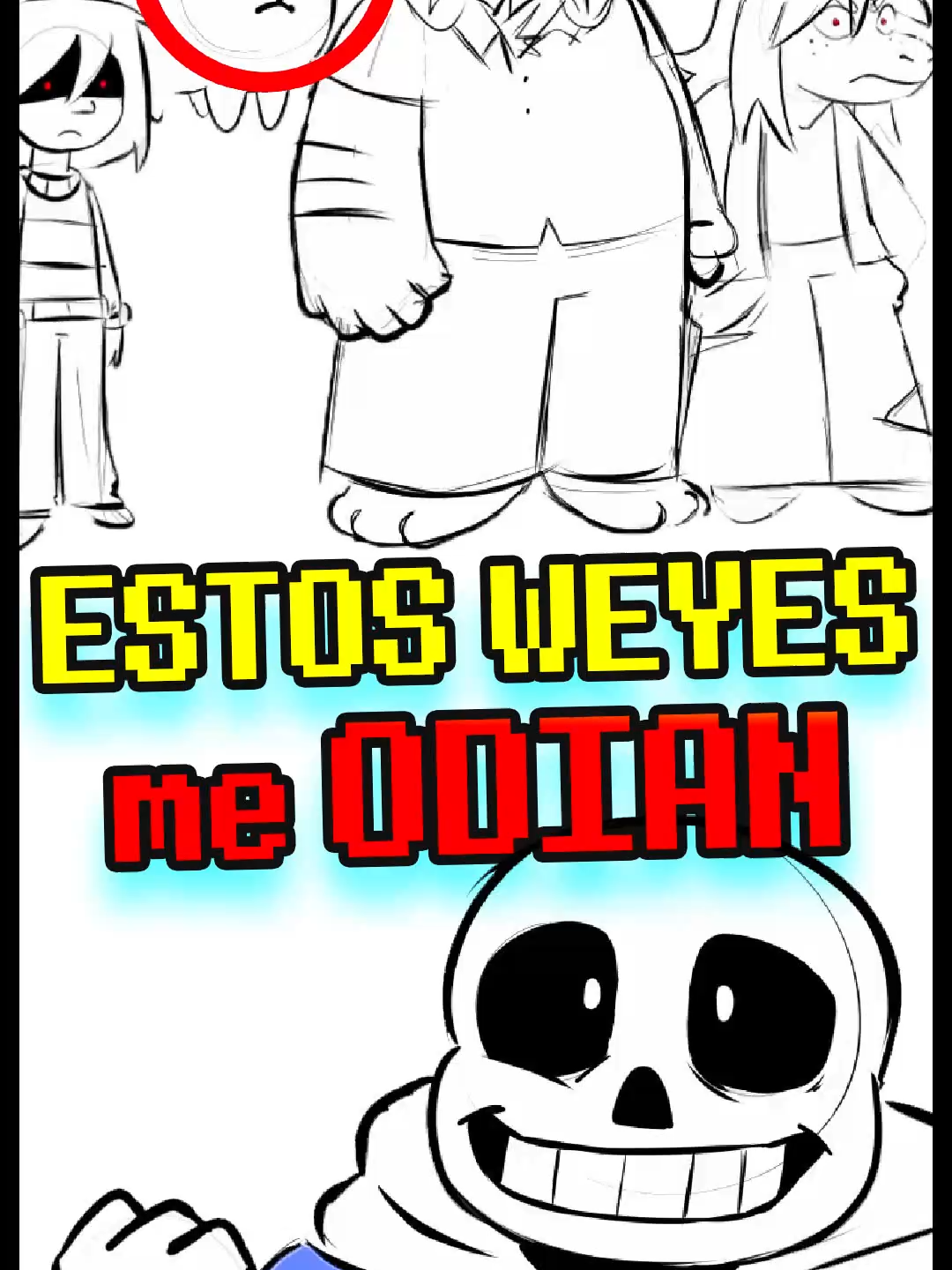 ¿Por qué todos ODIAN a SANS? - Undertale - Fandub Latino #deltarune #undertale #fandub #animation #sans